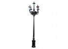 Lamp post made ​​of cast iron