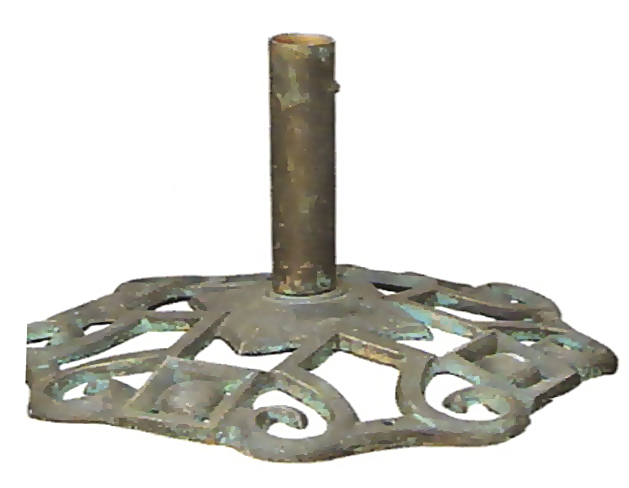 Umbrella base made ​​of cast iron