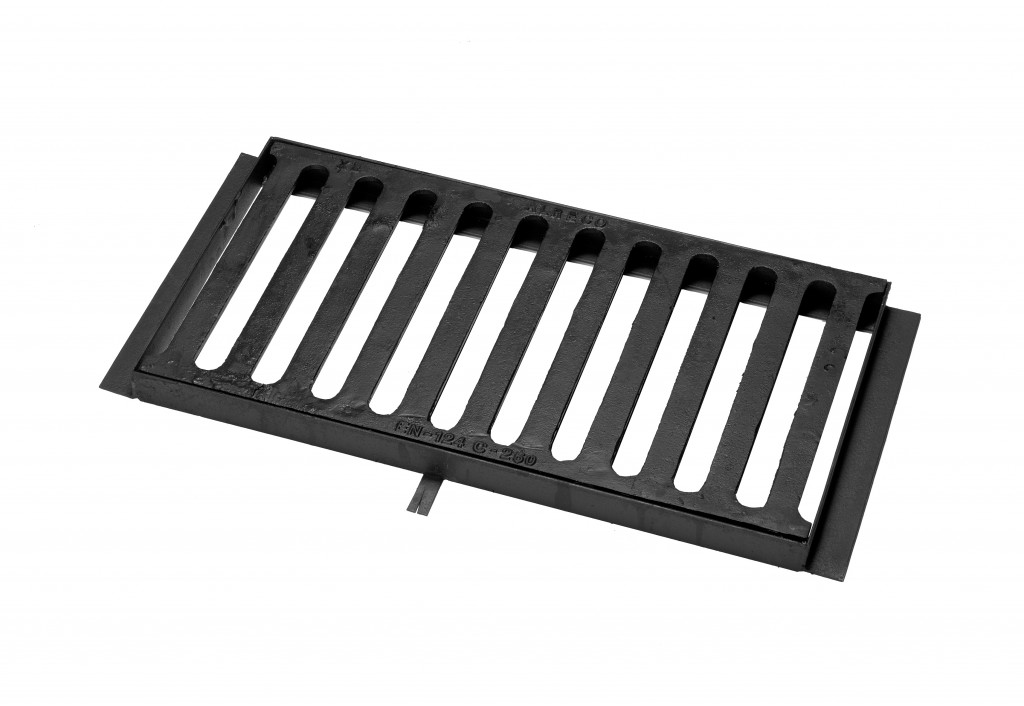 Grates for roadside and parking areas