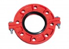 Grooved flange in ductile iron