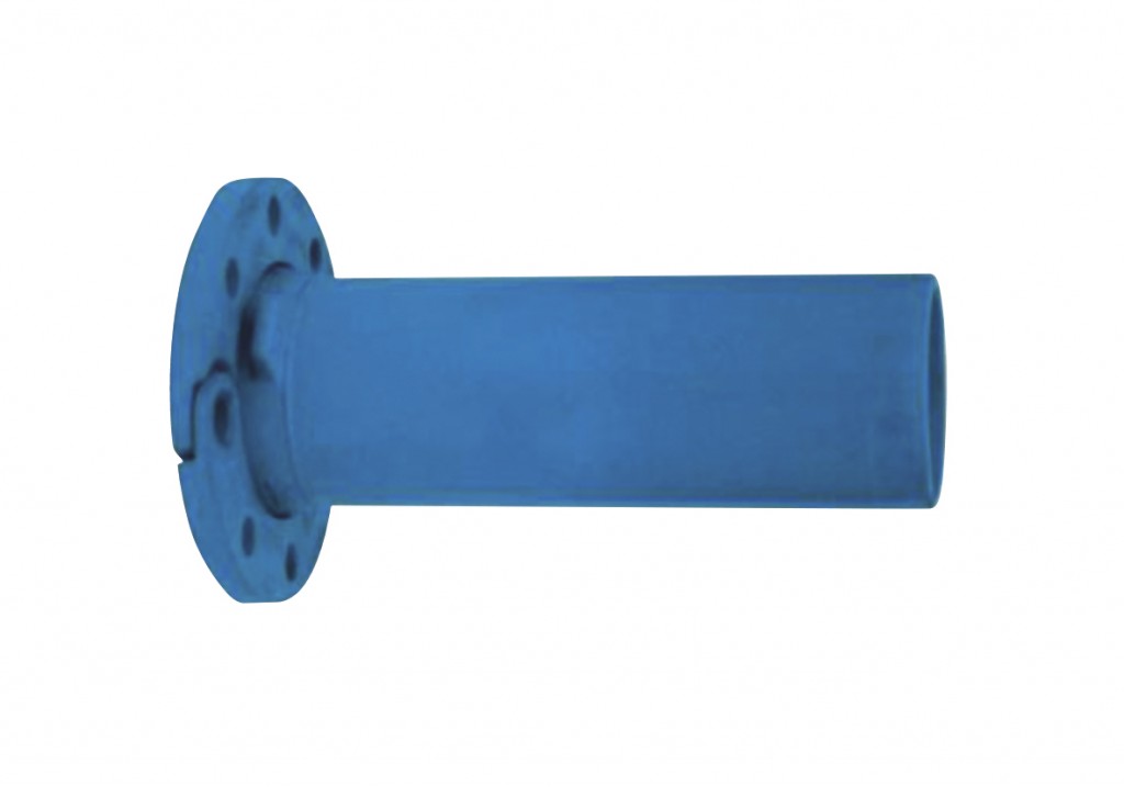 Flanged spigot made ​​of ductile iron