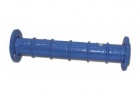 Flanged anchoring sleeve, pipe fitting made of cast iron