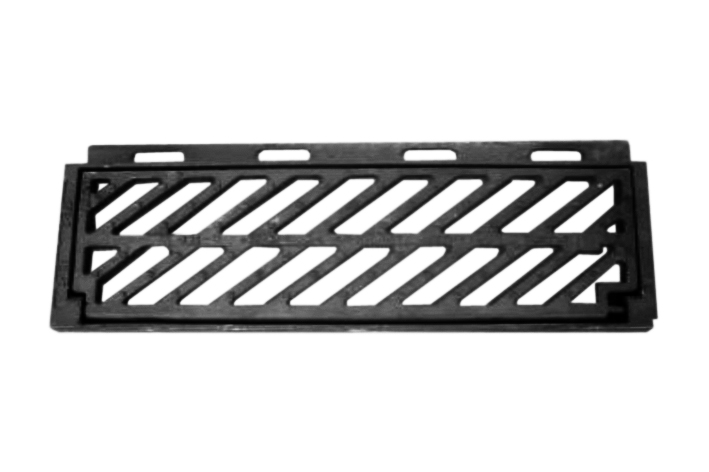 Grates for roadsides and parking areas