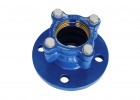 Flanged Adaptator PE / PVC made ​​of ductile iron